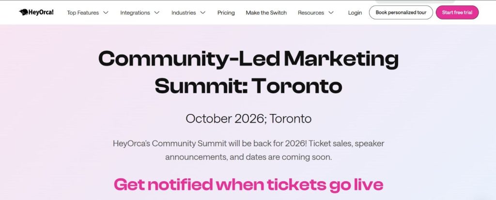 Community-Led Marketing Summit Community-Led Marketing Summit