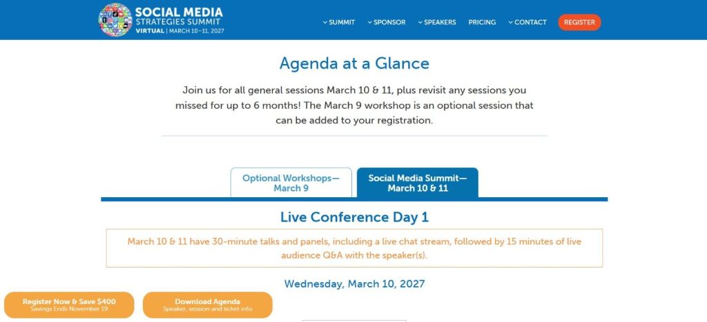 Social Media Strategies Virtual Conference Social Media Strategies Virtual Conference
