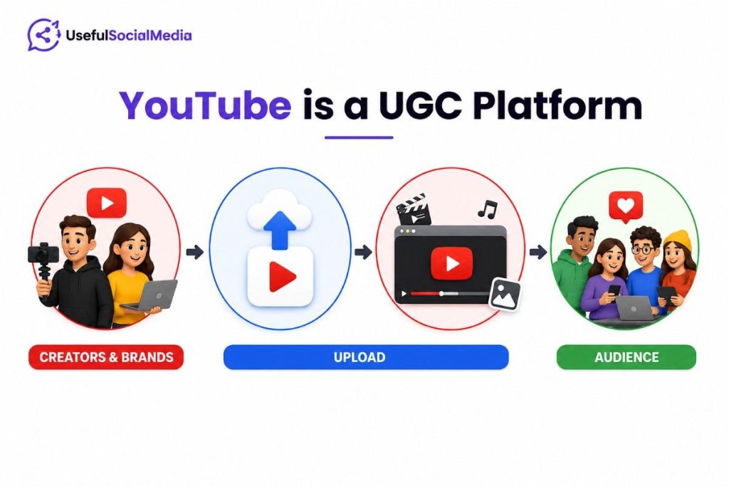 YouTube is a UGC Platform YouTube is a UGC Platform